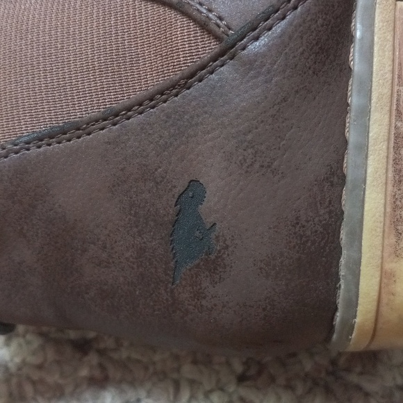 Rocket Dog Brown Vegan Leather Slip On Ankle Booties - Picture 3 of 11